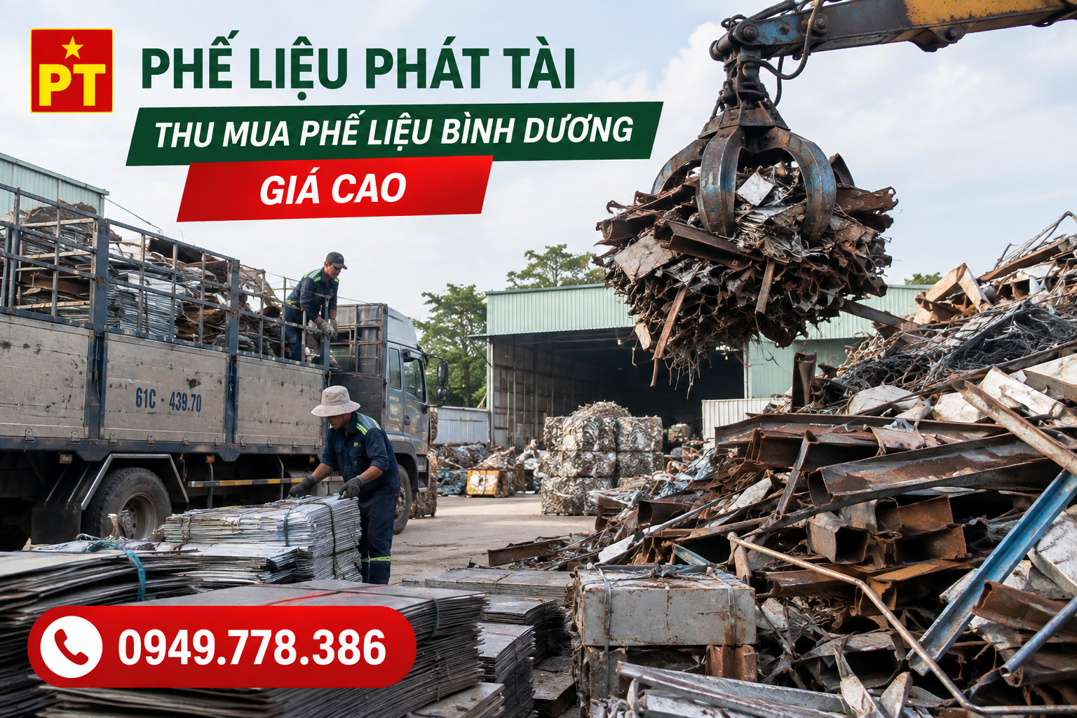 thu mua phế liệu bình dương giá cao
