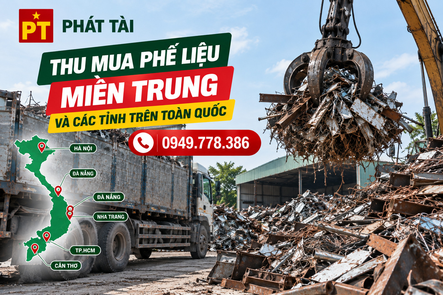 thu mua phế liệu miền trung